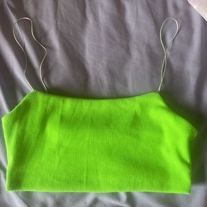 ZYA green crop top